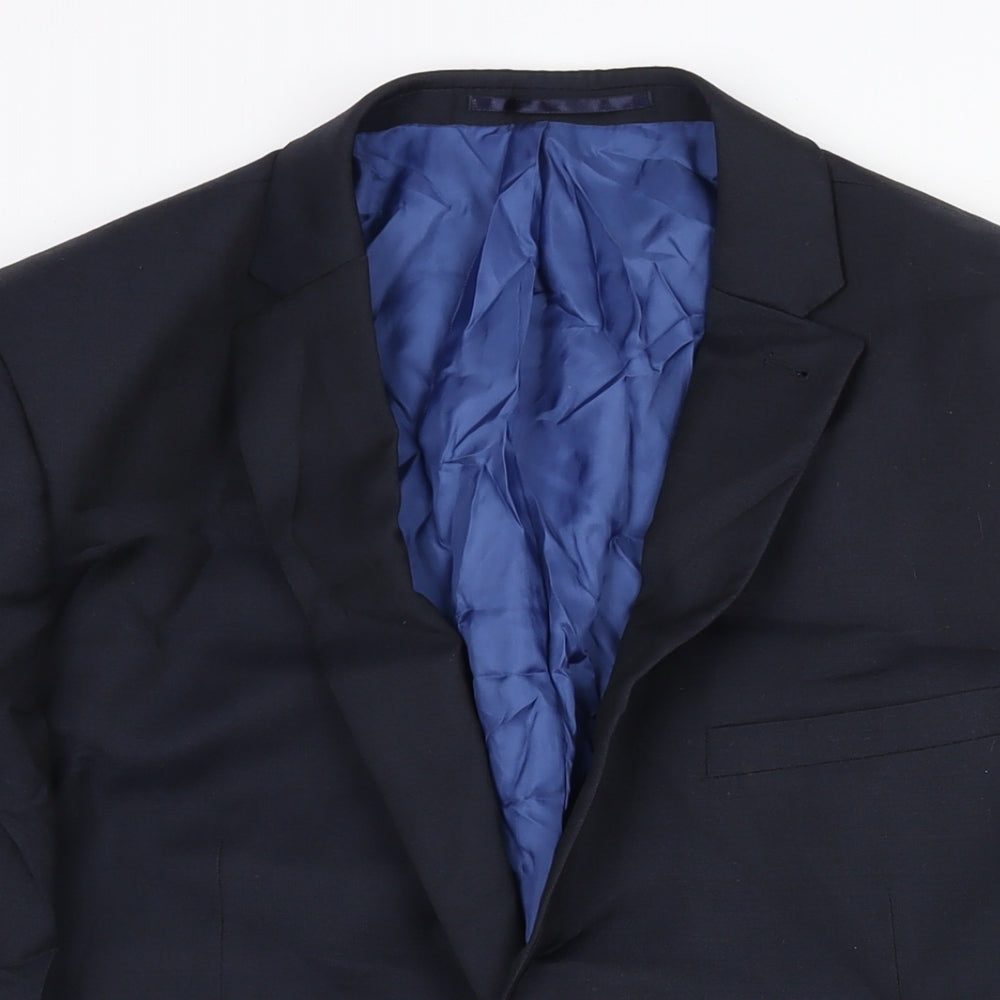 Mens UK Size 42 NEXT Regular Blue Suit Jacket