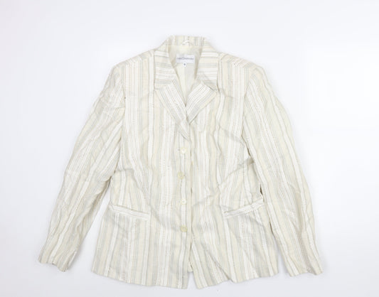 Womens UK Size 16 Gray & Osbourn Ivory Jacket