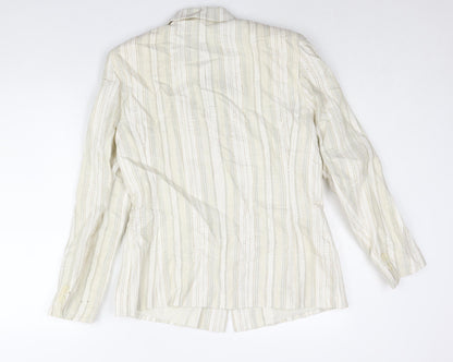 Womens UK Size 16 Gray & Osbourn Ivory Jacket