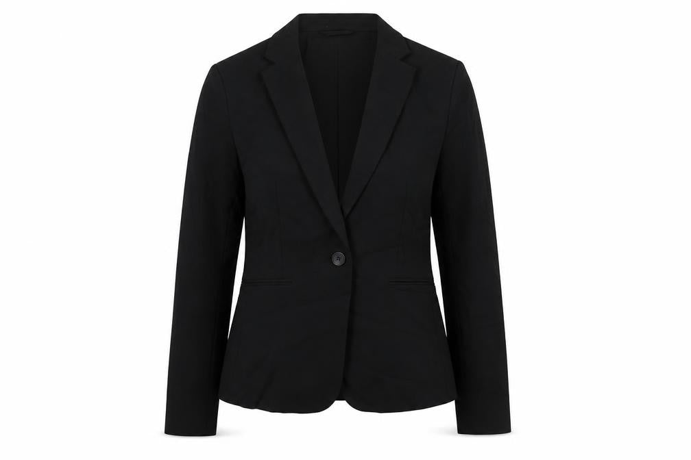Womens UK Size 10 H&M Regular Black Suit Jacket