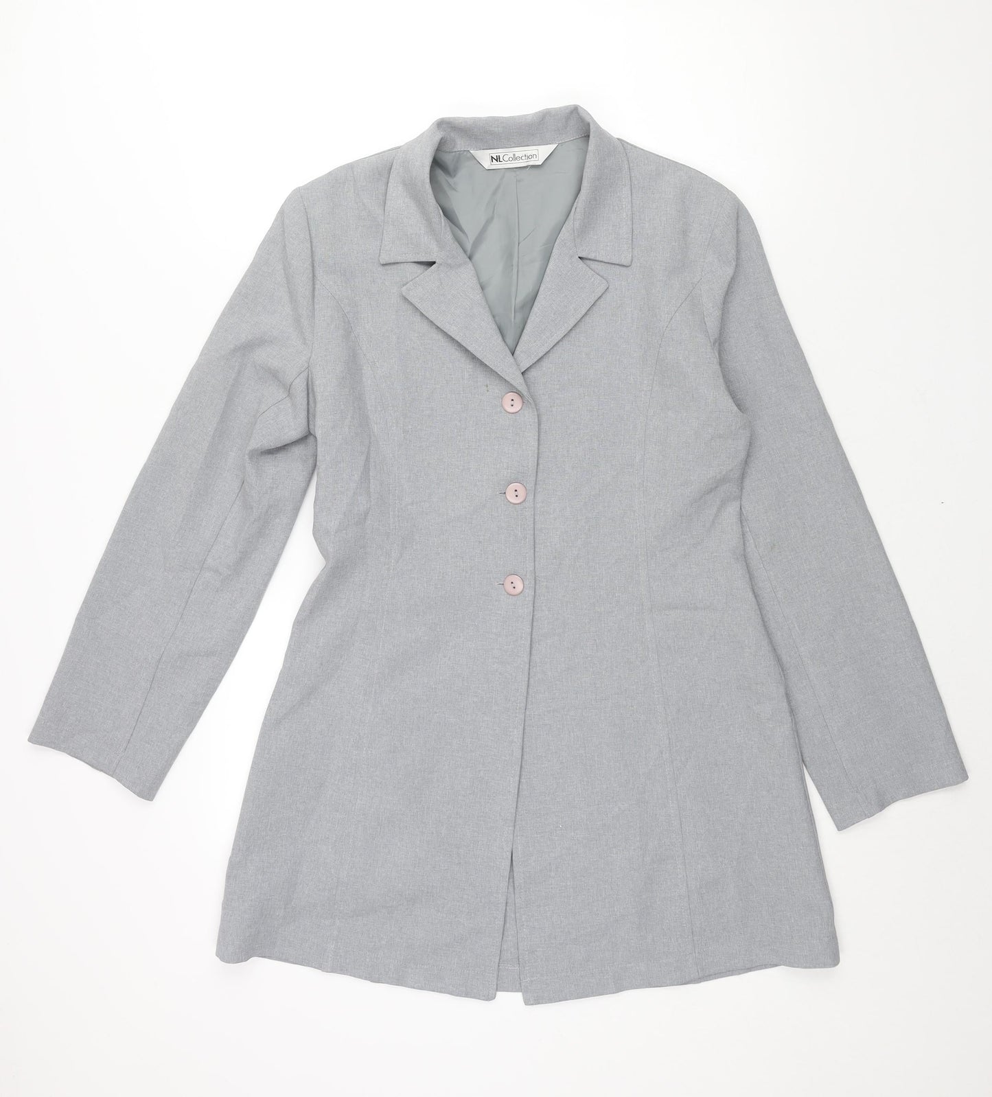 Womens UK Size 14 NL Collection Grey Jacket