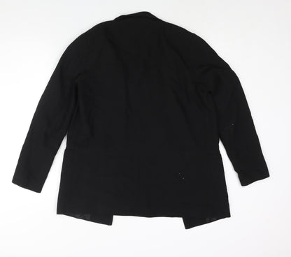 Womens UK Size 10 ASOS Black Jacket