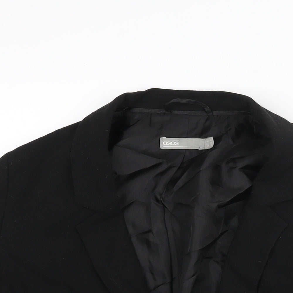 Womens UK Size 10 ASOS Black Jacket
