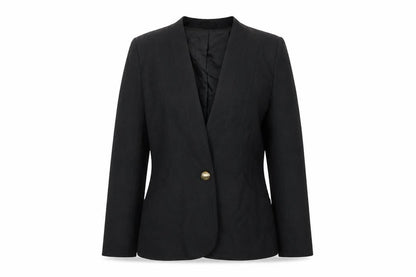 Womens UK Size 10 First Avenue Black Jacket