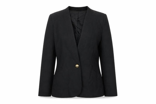 Womens UK Size 10 First Avenue Black Jacket