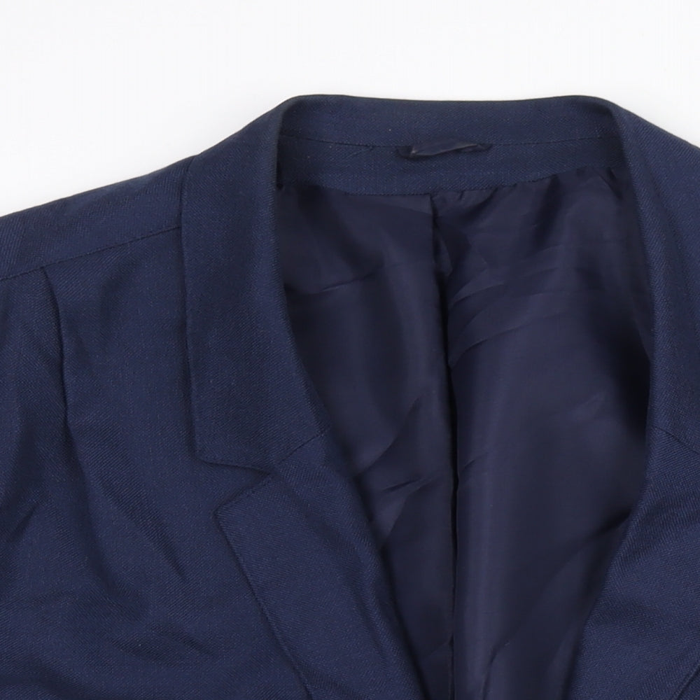 Classics Womens Blue Jacket Blazer Size 18 - No Closure