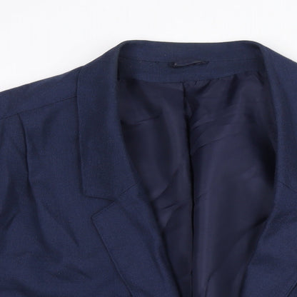 Classics Womens Blue Jacket Blazer Size 18 - No Closure