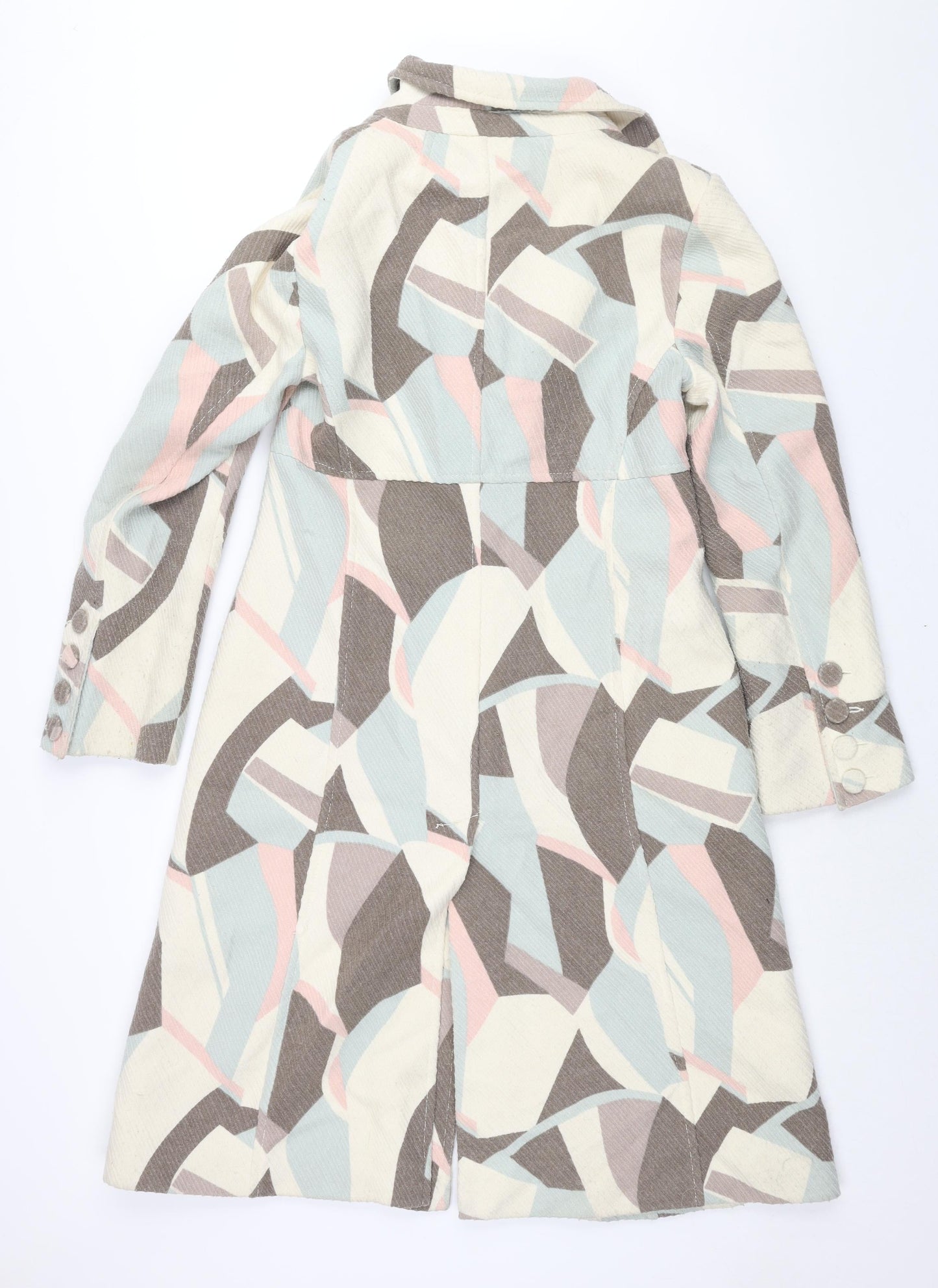 Womens UK Size 14 Coast Multicoloured Overcoat