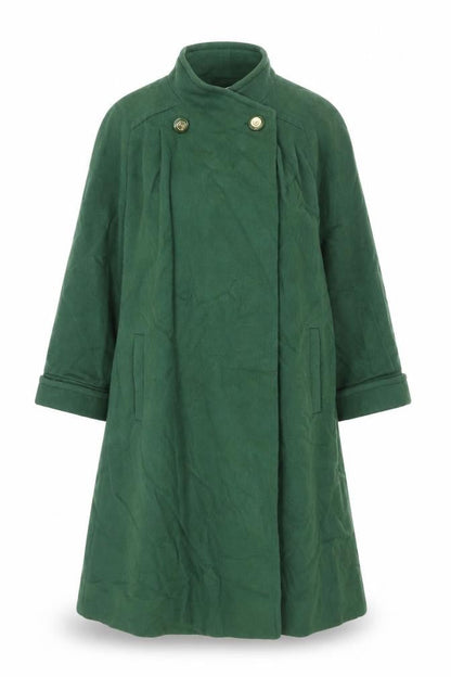 Womens UK Size 12 Lampert Green Overcoat