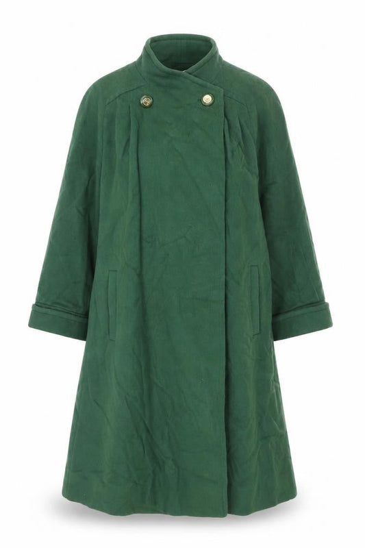 Womens UK Size 12 Lampert Green Overcoat