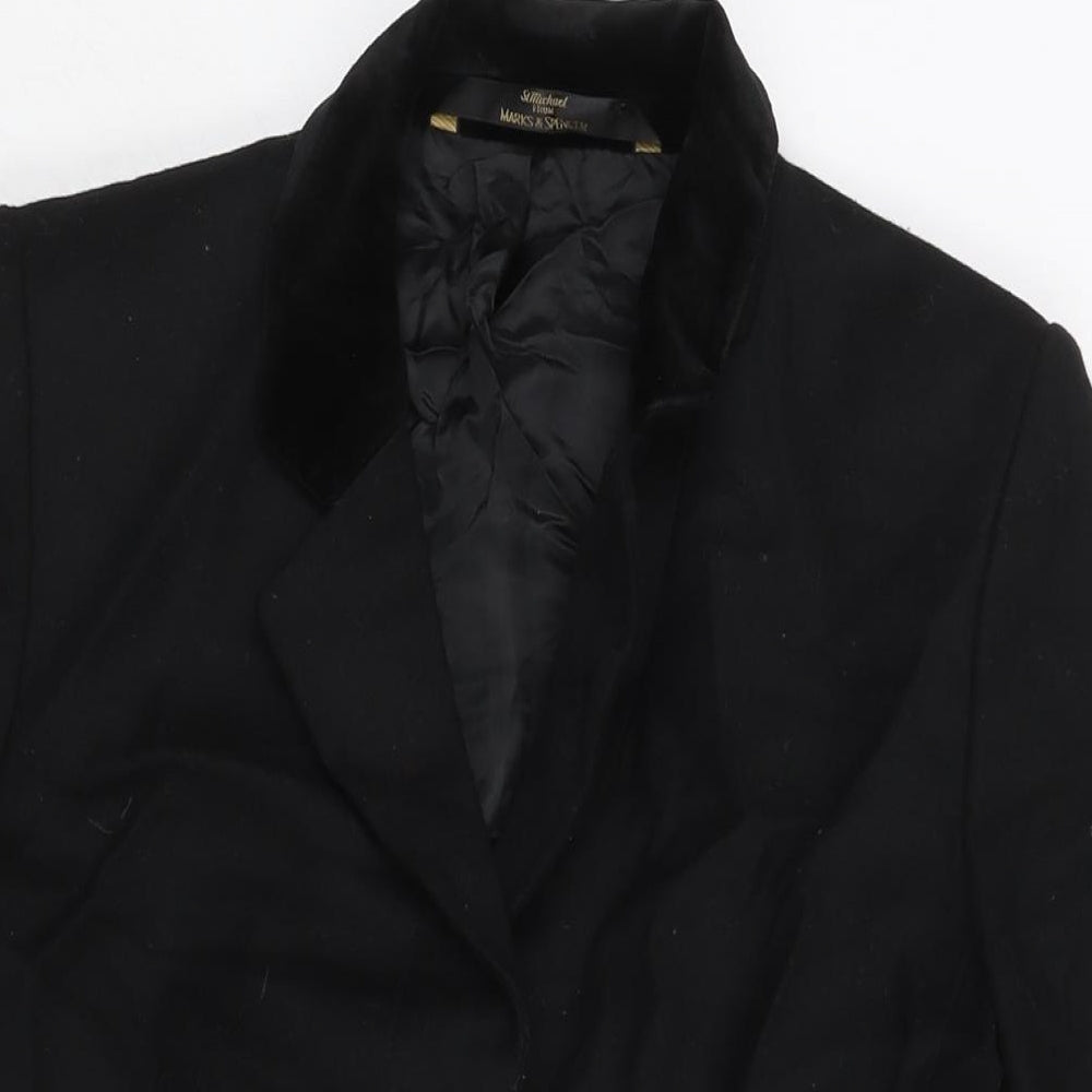 Womens UK Size 8 St Michael Black Jacket