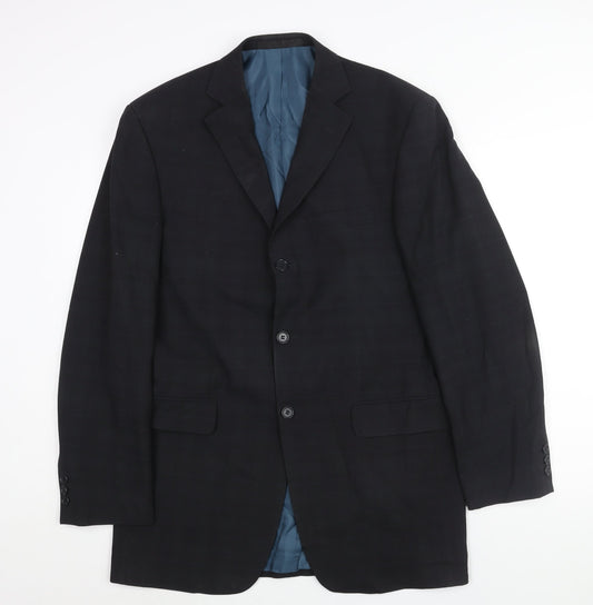 Mens UK Size 38 Marks and Spencer Regular Black Suit Jacket