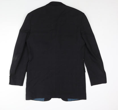Mens UK Size 38 Marks and Spencer Regular Black Suit Jacket
