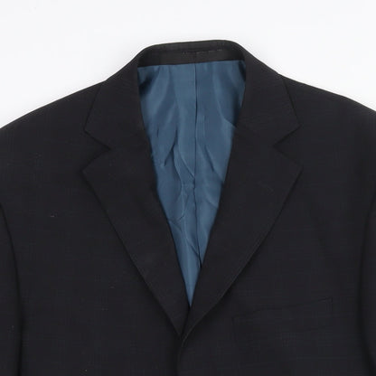 Mens UK Size 38 Marks and Spencer Regular Black Suit Jacket