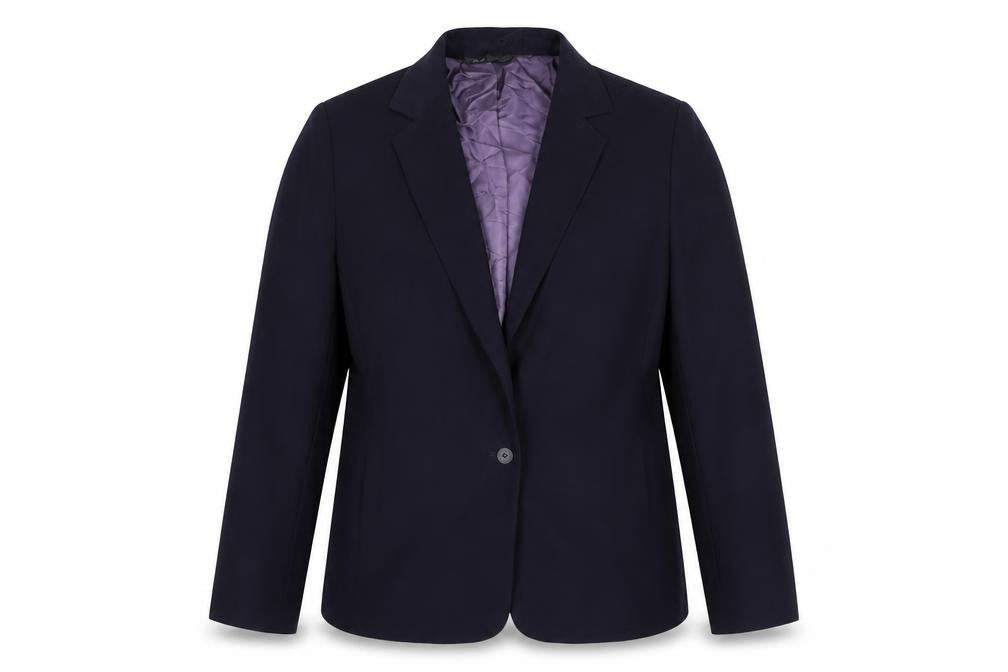 Womens UK Size 16 BHS Regular Purple Suit Jacket