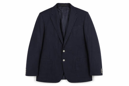 Hammersley Mens Blue Wool Jacket Suit Jacket Size 42 Regular