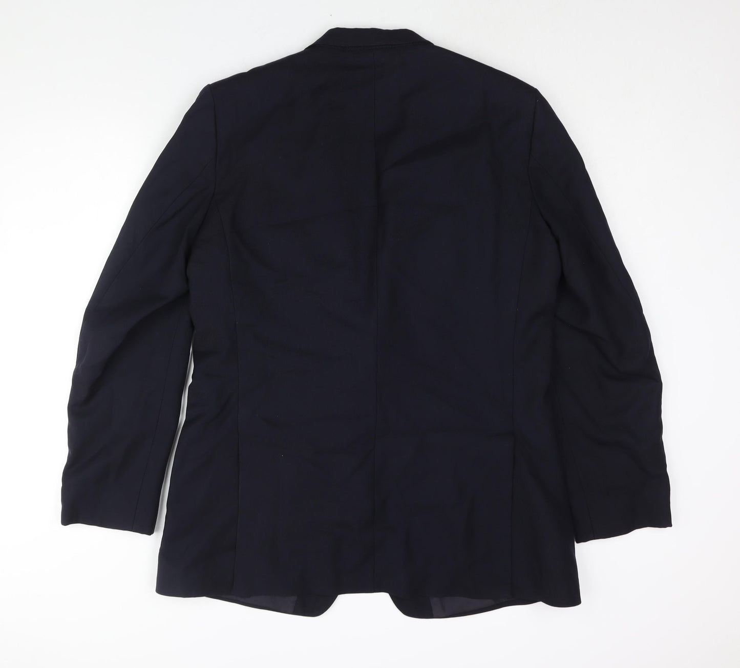Hammersley Mens Blue Wool Jacket Suit Jacket Size 42 Regular