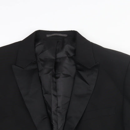 Mens UK Size 42 NEXT Regular Black Suit Tuxedo