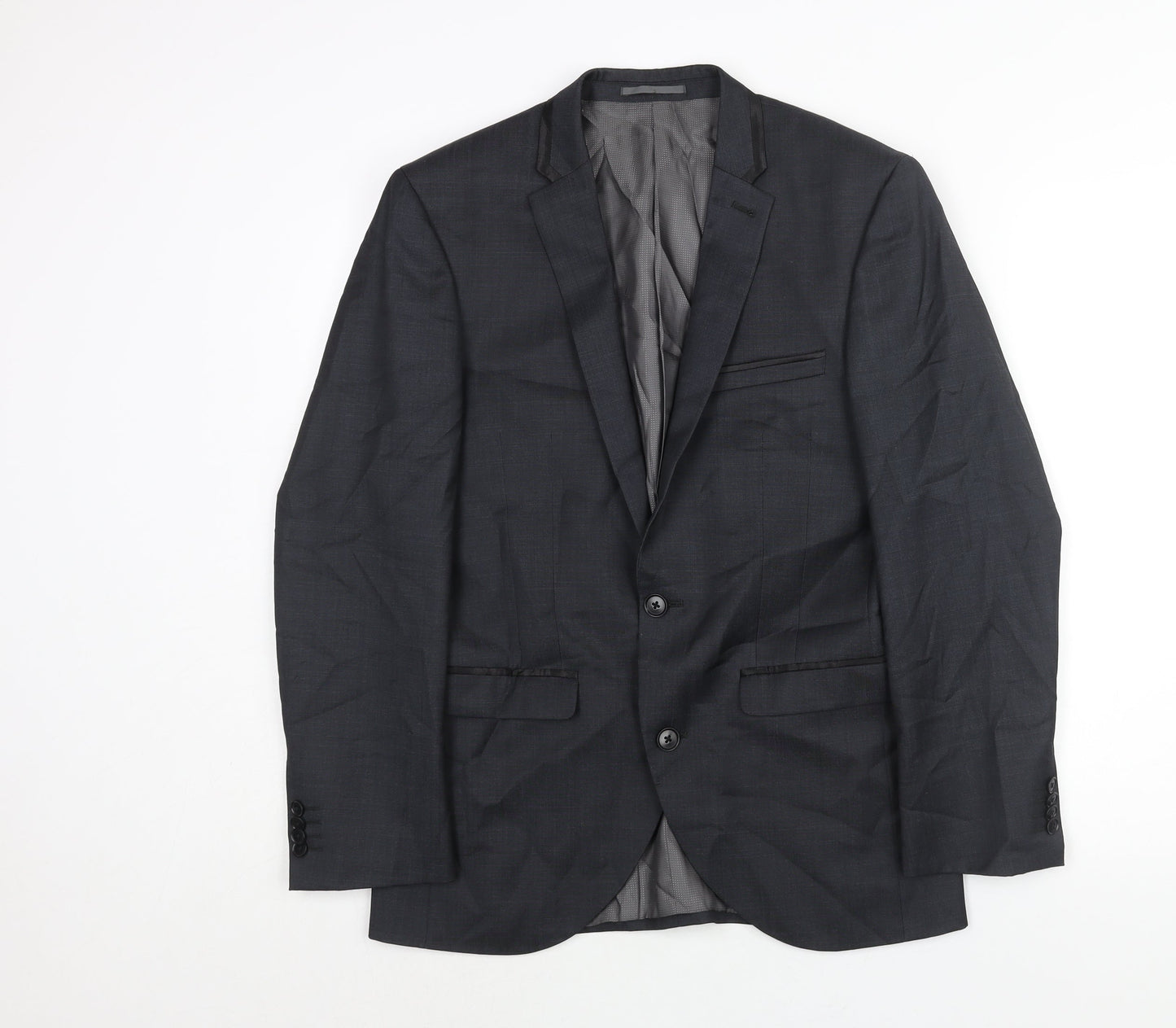 Mens UK Size 36 NEXT Regular Grey Suit Jacket