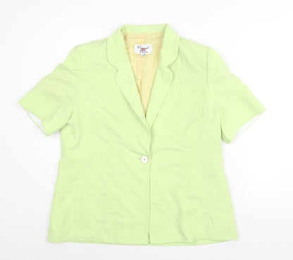 Womens UK Size 16 Personal Choice Green Jacket