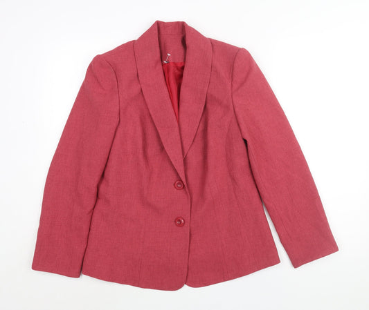 Womens UK Size 10 EWM Pink Jacket
