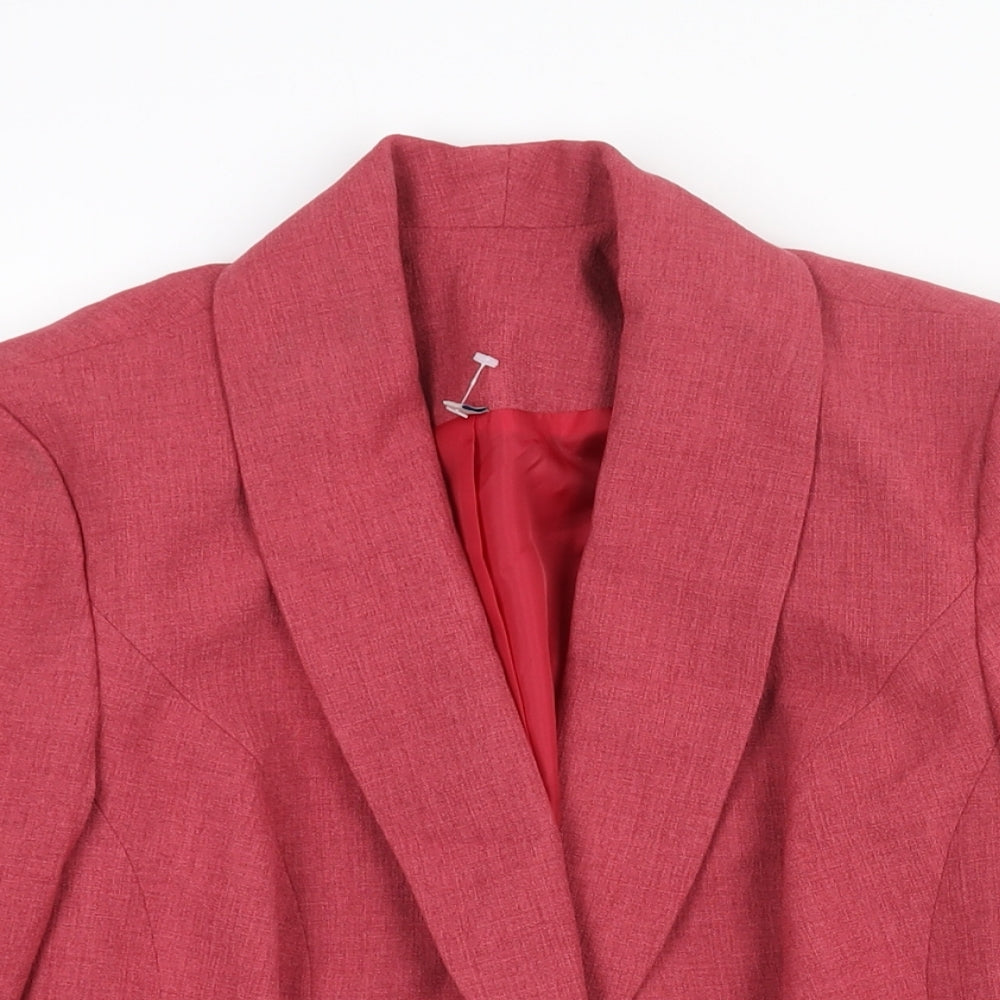 Womens UK Size 10 EWM Pink Jacket