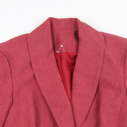 Womens UK Size 10 EWM Pink Jacket