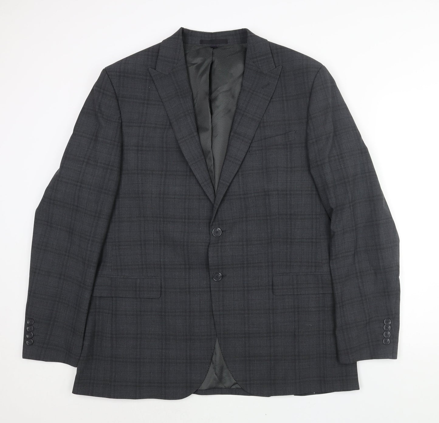 Mens UK Size 44 Marks and Spencer Regular Grey Suit Jacket