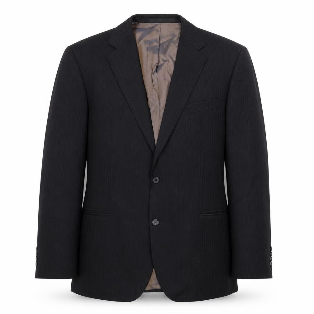 Mens UK Size 44 marks and Regular Black Suit Jacket