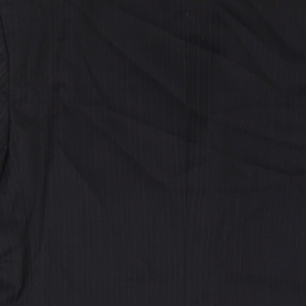 Mens UK Size 44 marks and Regular Black Suit Jacket
