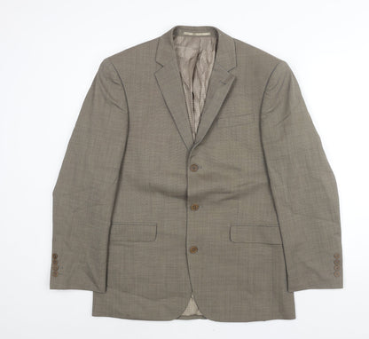 Mens UK Size 38 NEXT Regular Brown Suit Jacket