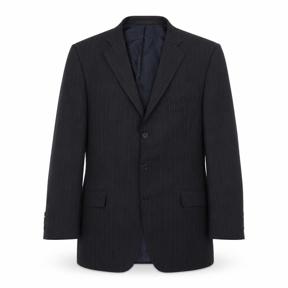 Mens UK Size 42 Marks and Regular Blue Suit Jacket