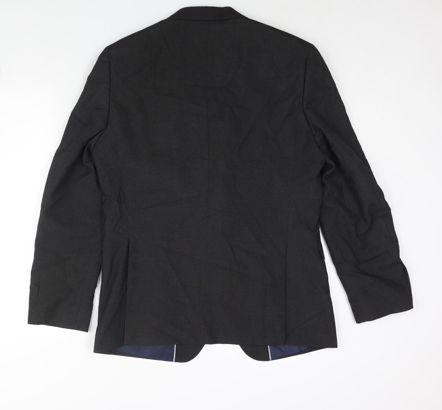Mens UK Size 40 Fellini Regular Black Suit Jacket