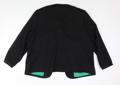 Womens UK Size 22 Wardrobe Black Jacket