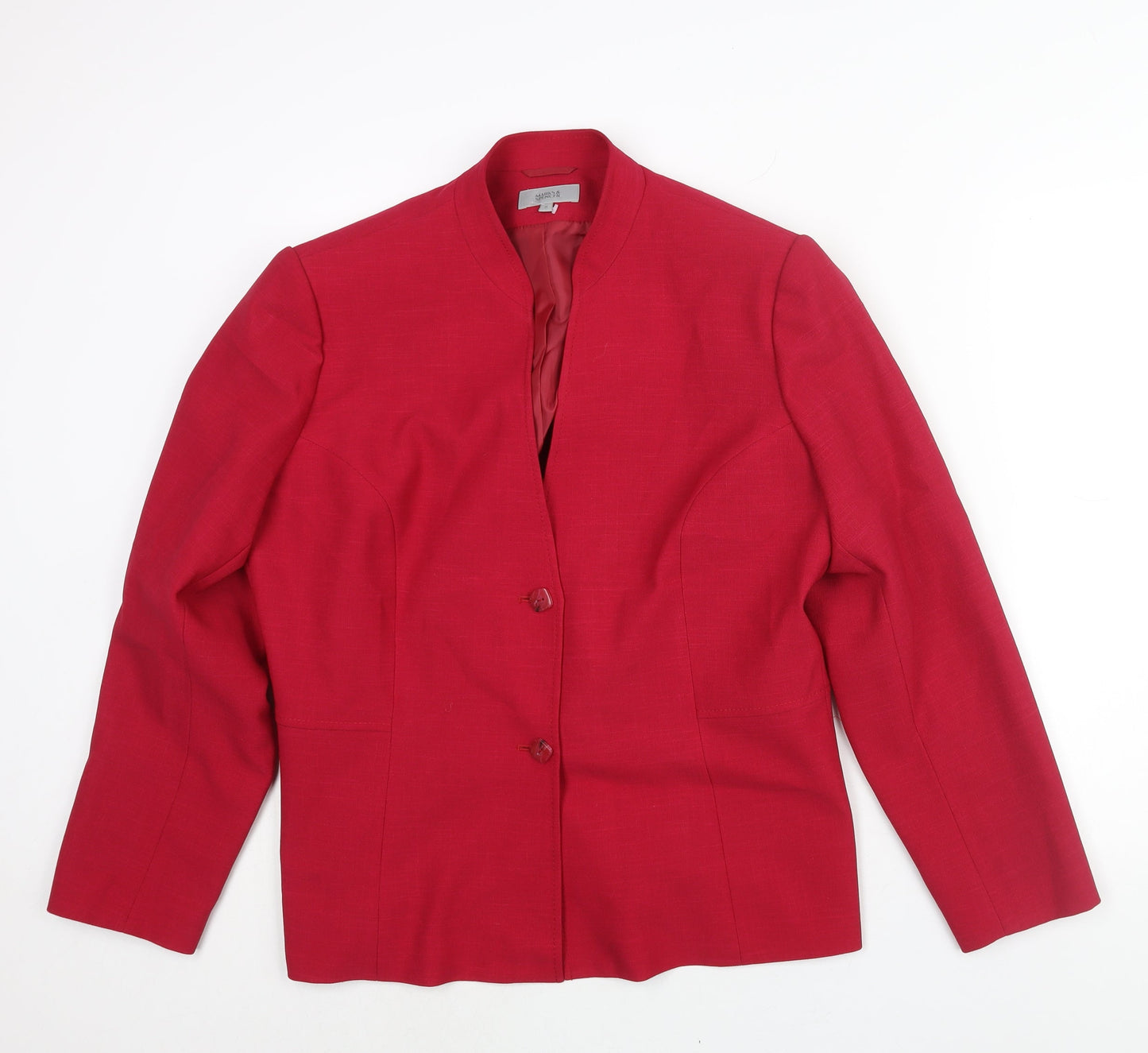 Womens UK Size 20 Marks and Spencer Pink Jacket