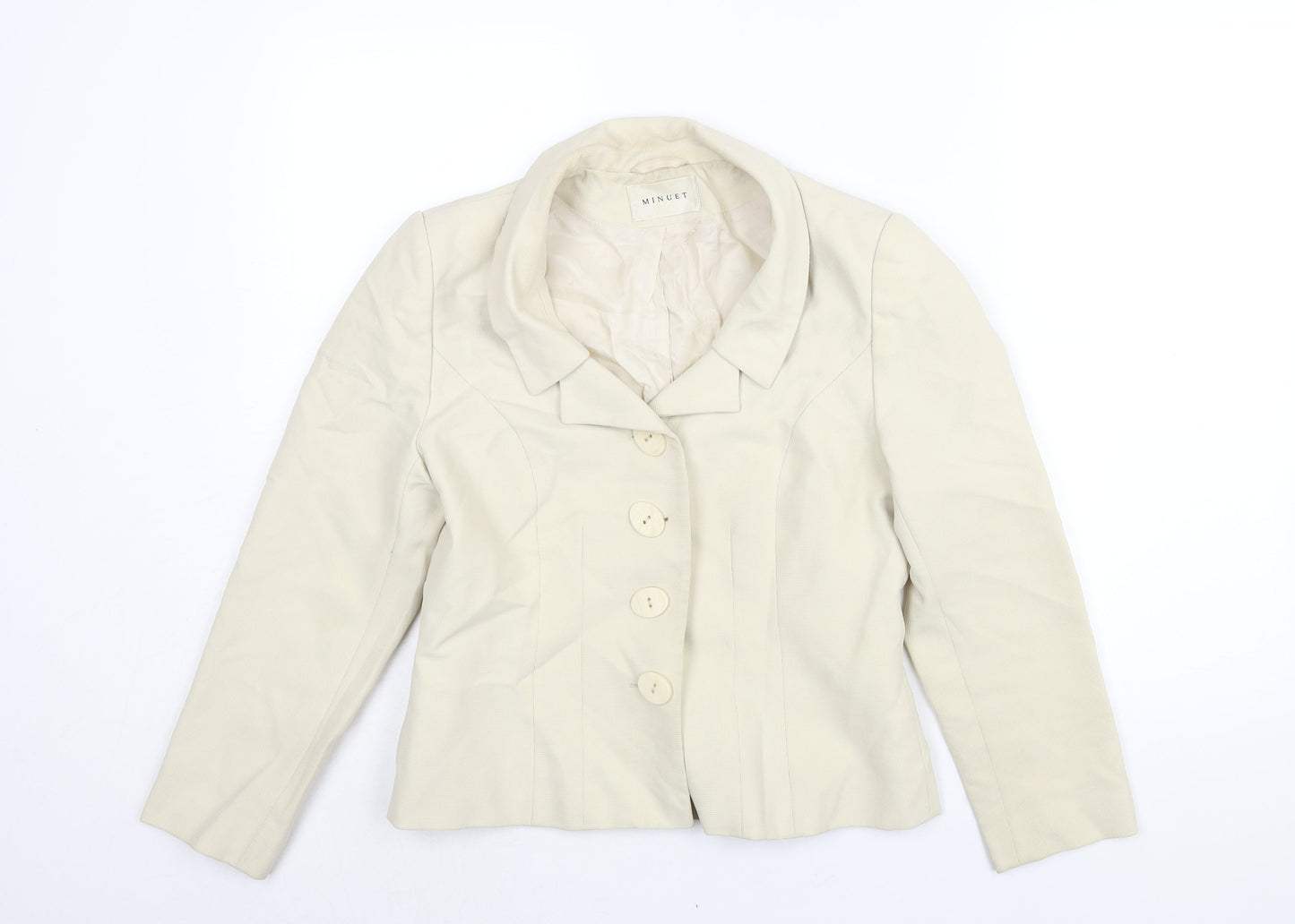 Womens UK Size 10 Minuet Ivory Jacket