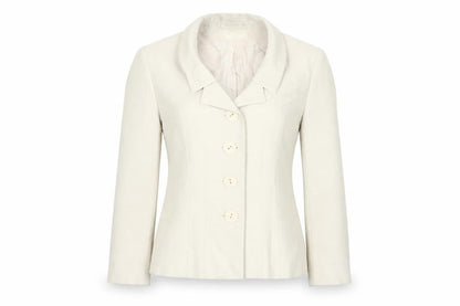 Womens UK Size 10 Minuet Ivory Jacket