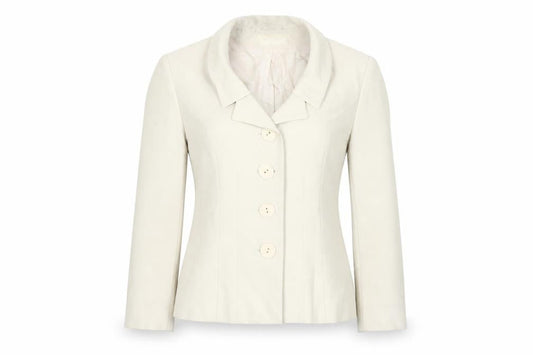 Womens UK Size 10 Minuet Ivory Jacket