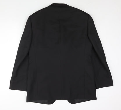 Mens UK Size 42 Marks and Spencer Regular Black Suit Jacket