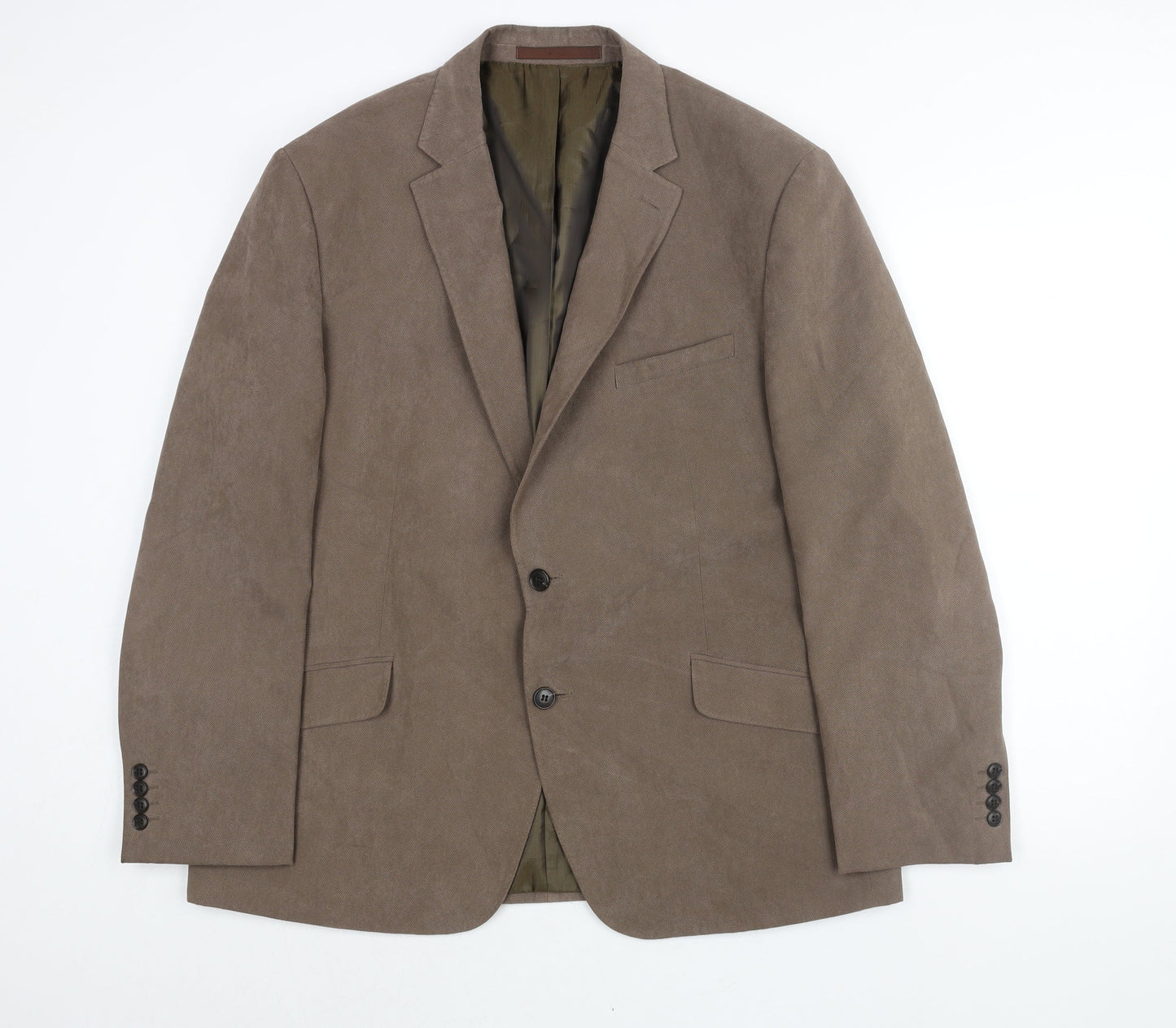 Mens UK Size 44 Marks and Regular Brown Suit Jacket