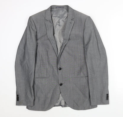 Mens UK Size 38 NEXT Regular Grey Suit Jacket