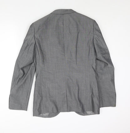 Mens UK Size 38 NEXT Regular Grey Suit Jacket