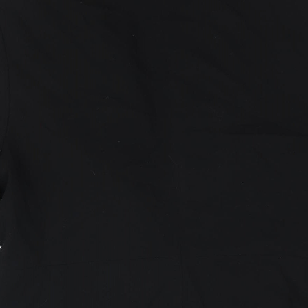 NEXT Womens Black Polyester Jacket Suit Jacket Size 10