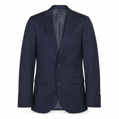 NEXT Mens Blue Polyester Jacket Suit Jacket Size 36 Regular