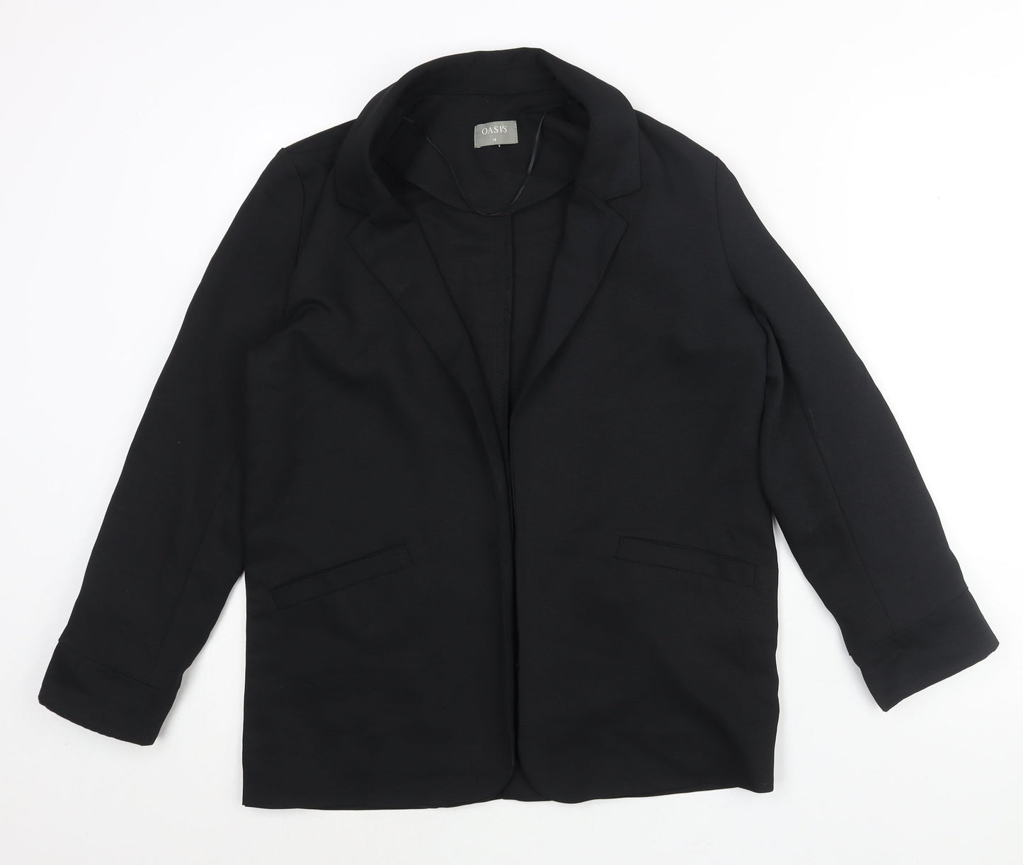 Womens UK Size 10 Oasis Black Jacket