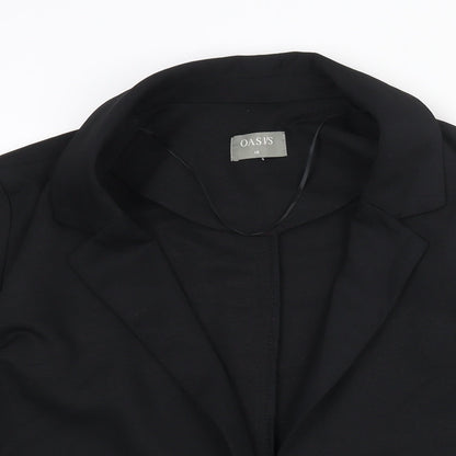Womens UK Size 10 Oasis Black Jacket