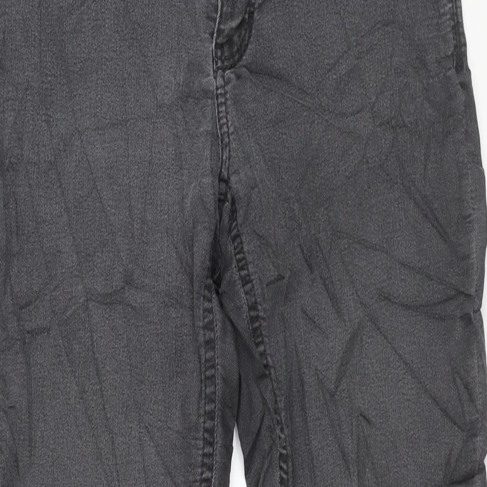 MAC Womens Grey Cotton Skinny Jeans Size 36 in L32 in Regular Zip