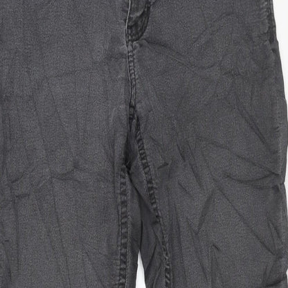 MAC Womens Grey Cotton Skinny Jeans Size 36 in L32 in Regular Zip