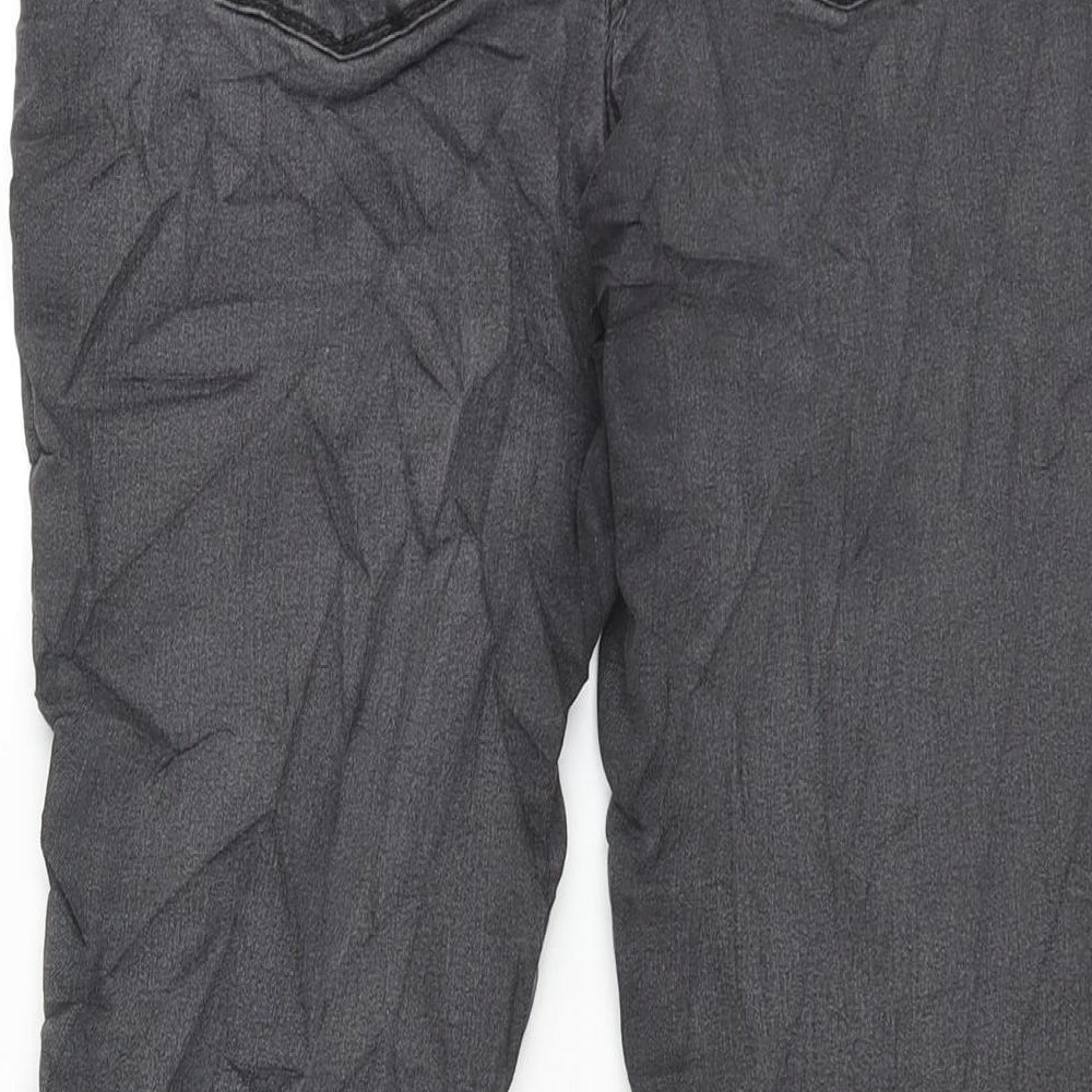 MAC Womens Grey Cotton Skinny Jeans Size 36 in L32 in Regular Zip