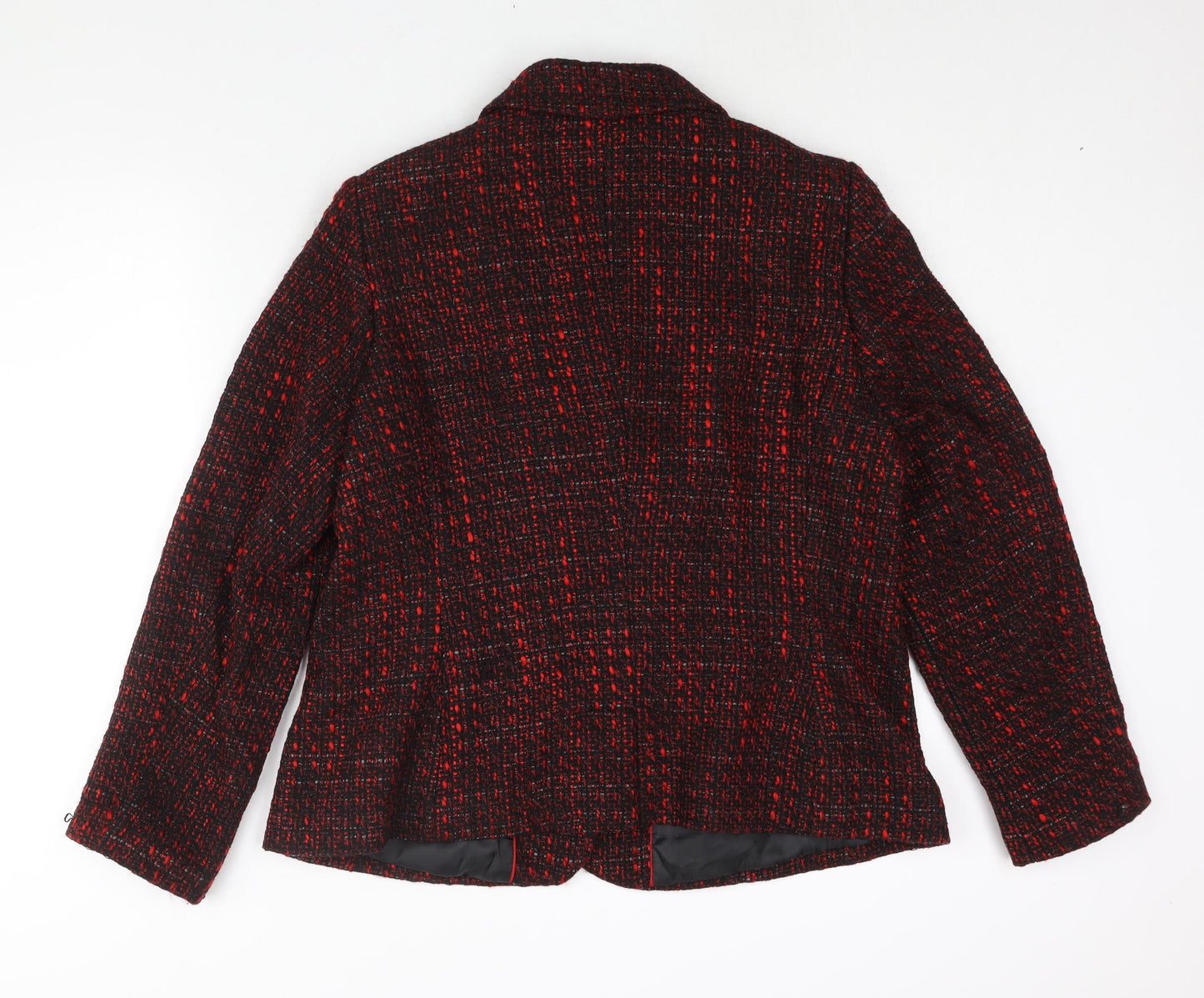Womens UK Size 16 Per Una Red Pea Coat